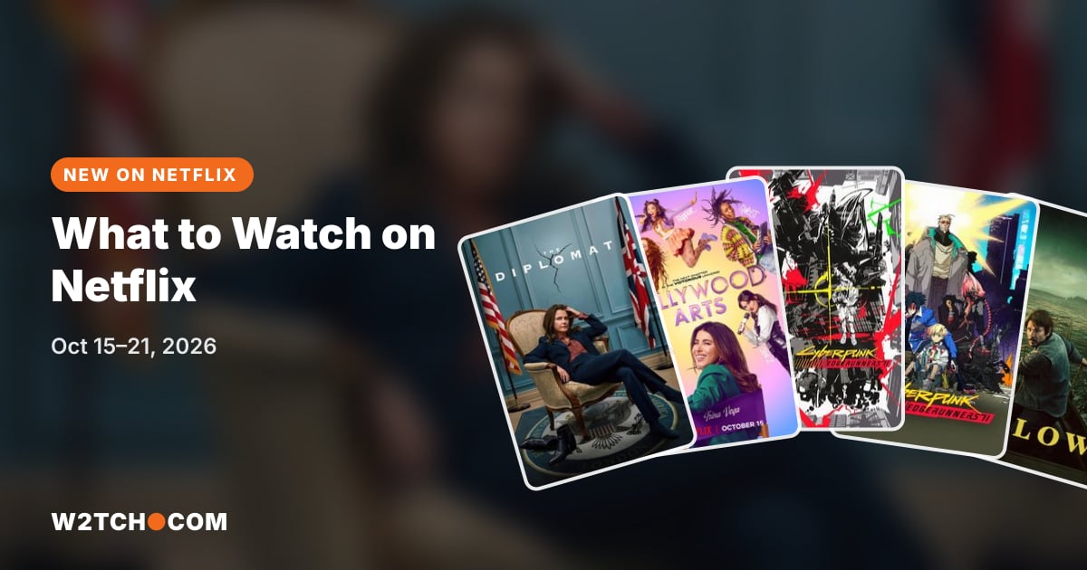 What to Watch on Netflix This Week: The Diplomat and Hollywood Arts (Oct 15–21, 2026)